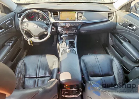 2015 Kia K900 из США, поврежденный, VIN KNALU4D44F6026285